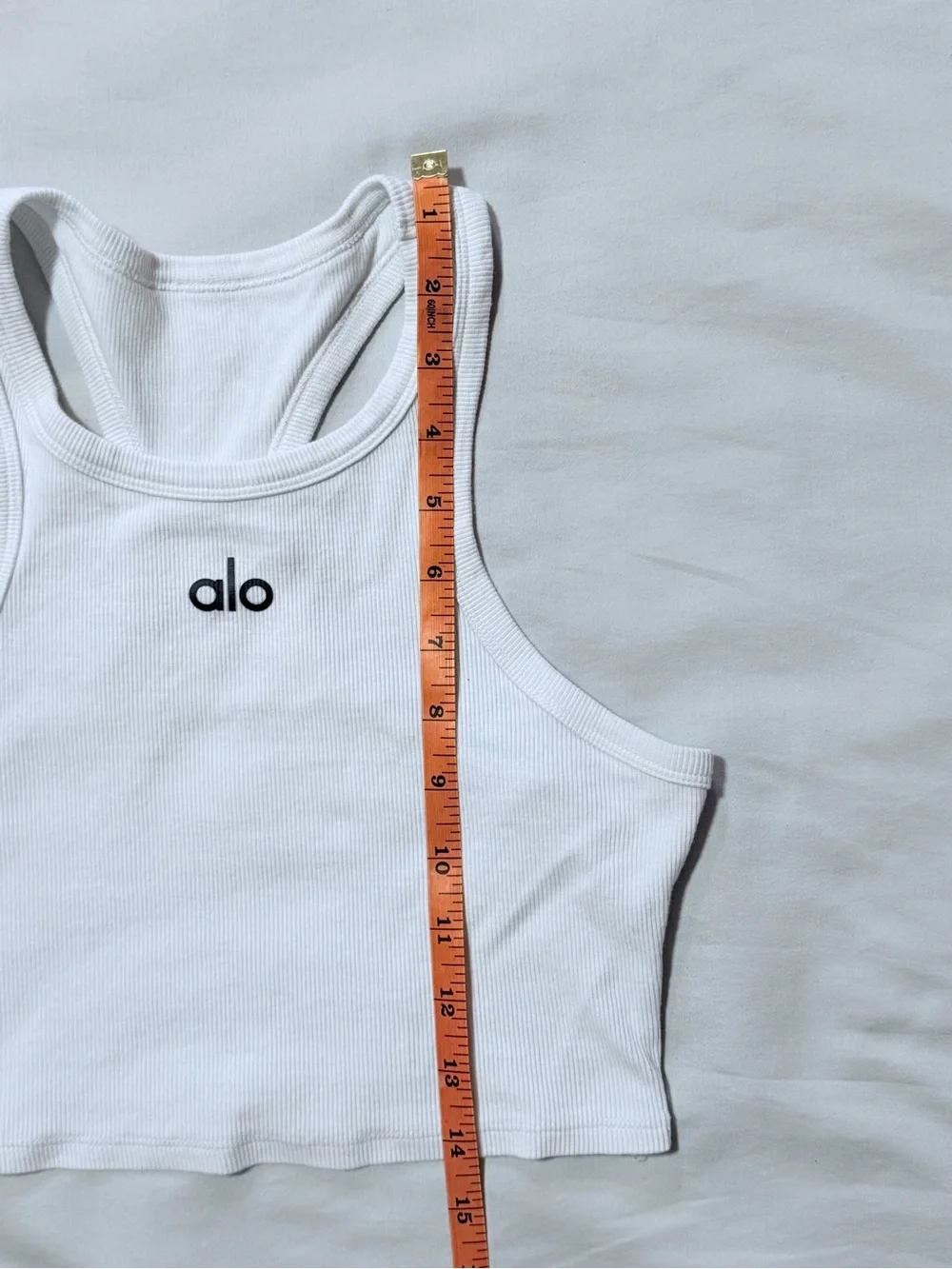 Alo Aspire Tank Top Black and White Small - Picture 8 of 8